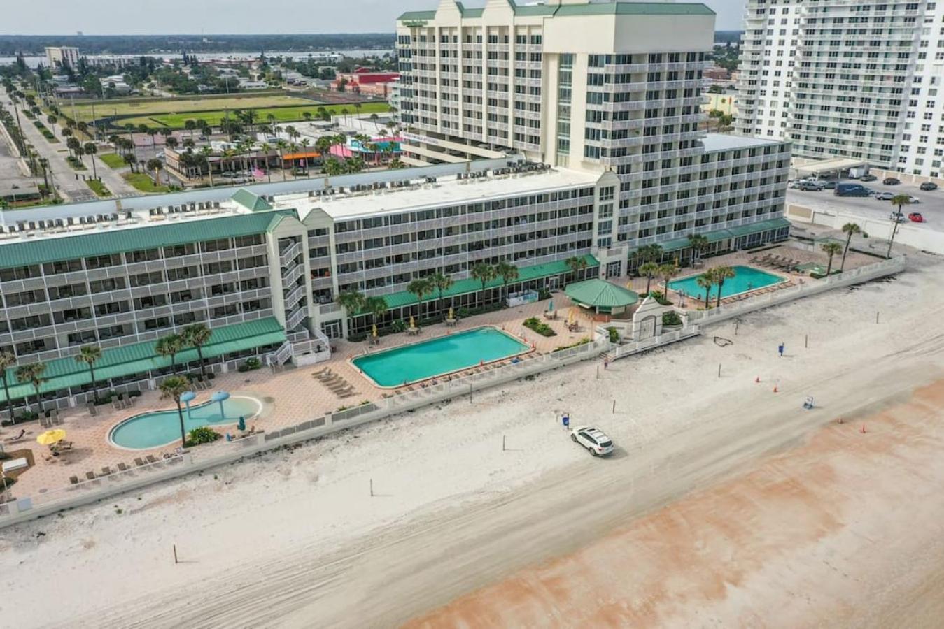 Blue Tides Oceanview Condo Daytona Beach Dış mekan fotoğraf